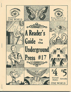 A Reader's Guide to the Underground Press No.17 - Click to view larger image.